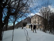 Invernale sui dirimpettai Monti Ocone e Tesoro dalla Forcella Alta al Pertus il 26 febbraio 2015  - FOTOGALLERY